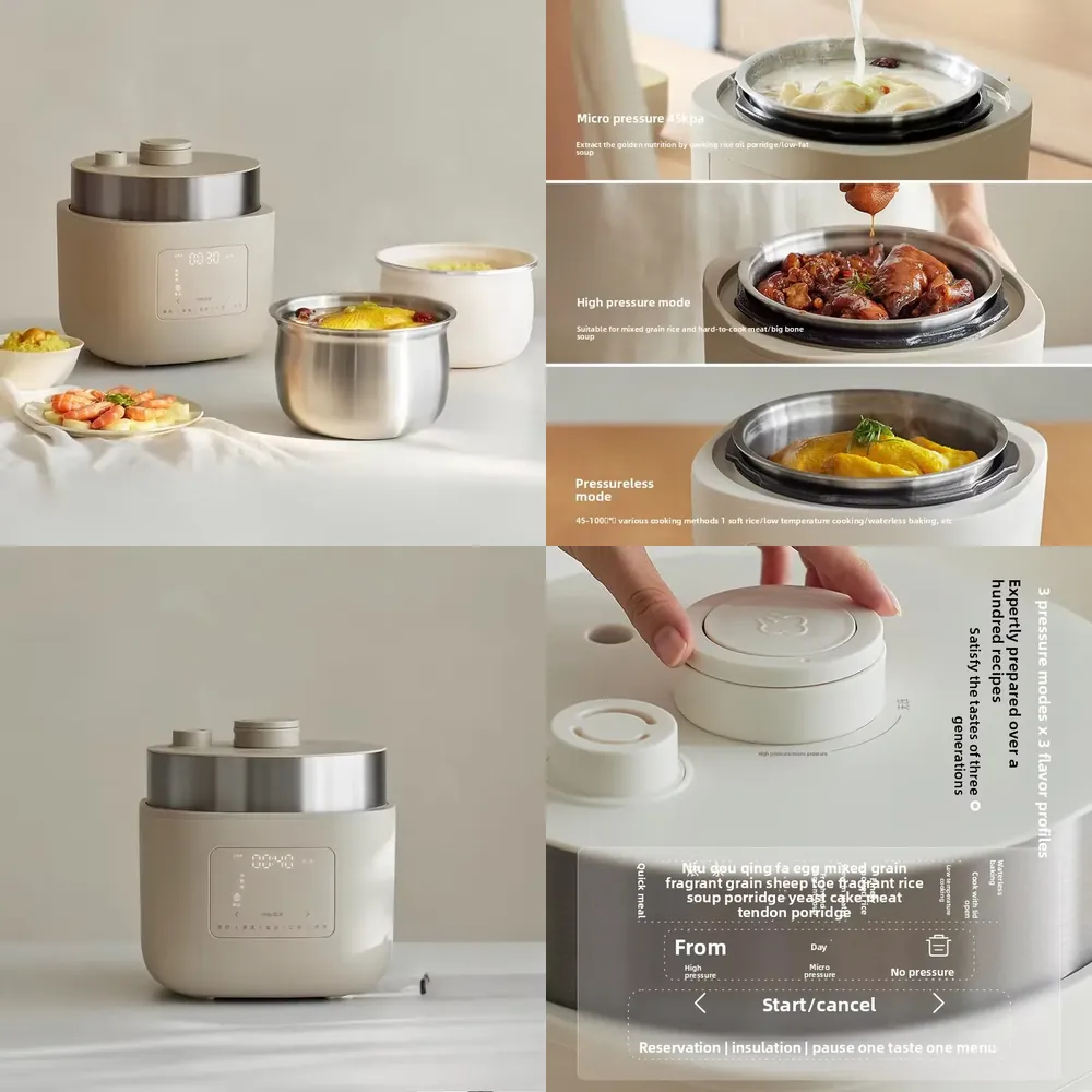 Smart Instant Pressure Cooker - 2026 Anında Pişirme Özellikli Ev Tipi