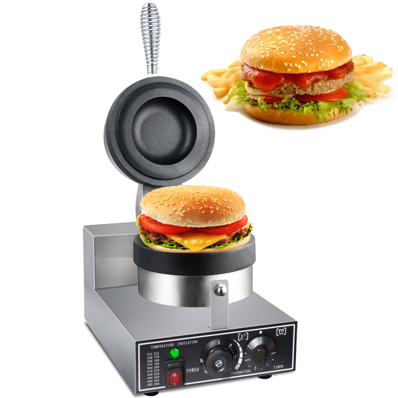 Mini Waffle Maker Machine - HPH2O Elektrikli UFO Burger Makinesi 1300W