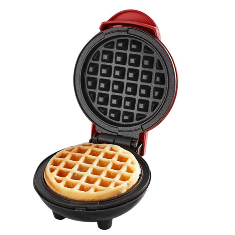 Mini Waffle Maker Machine - ABD Fişli Taşınabilir Mini Elektrikli Waffle