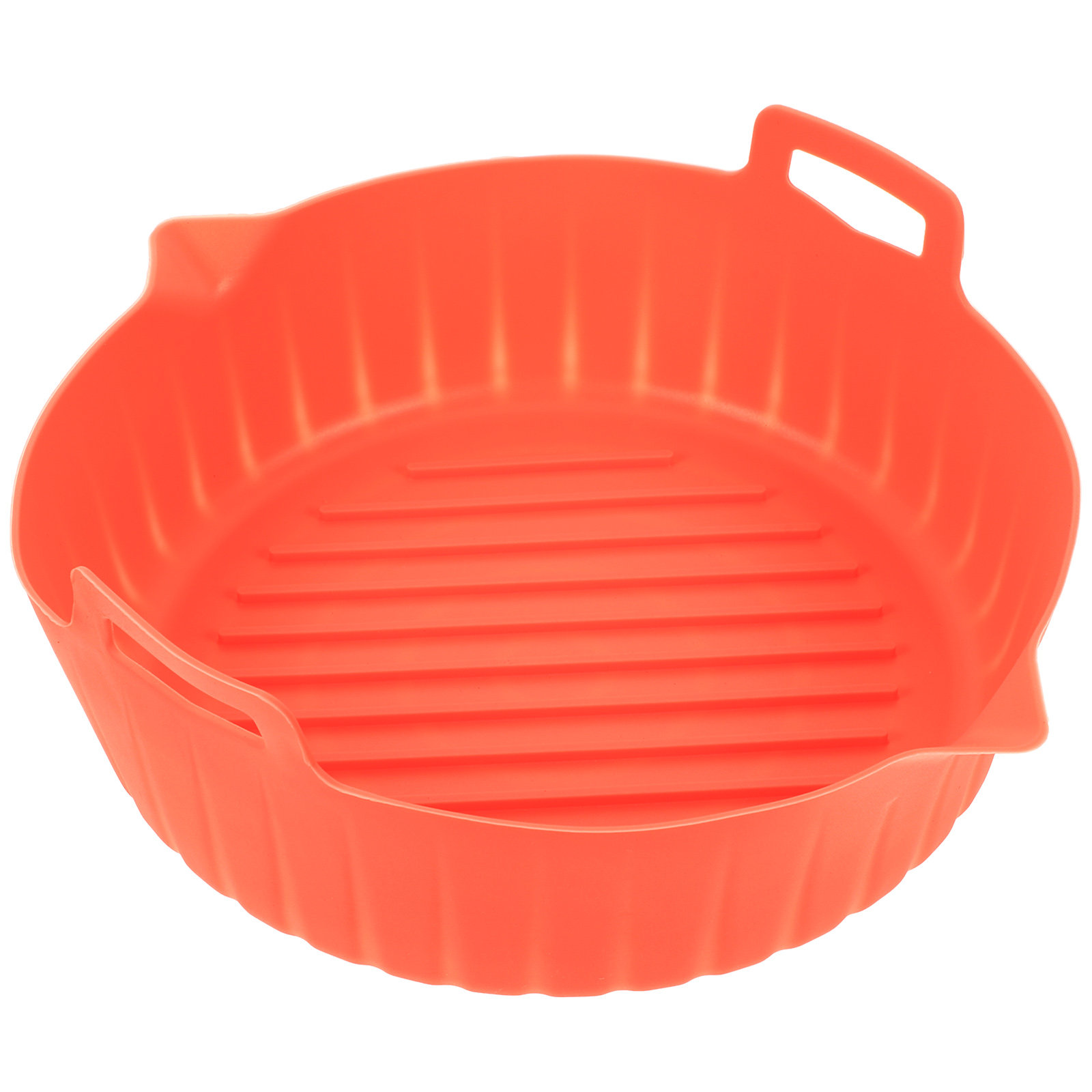 Air Fryer Silicone Pot Liner - Air Fryer için Silikon Kap, Yuvarlak,