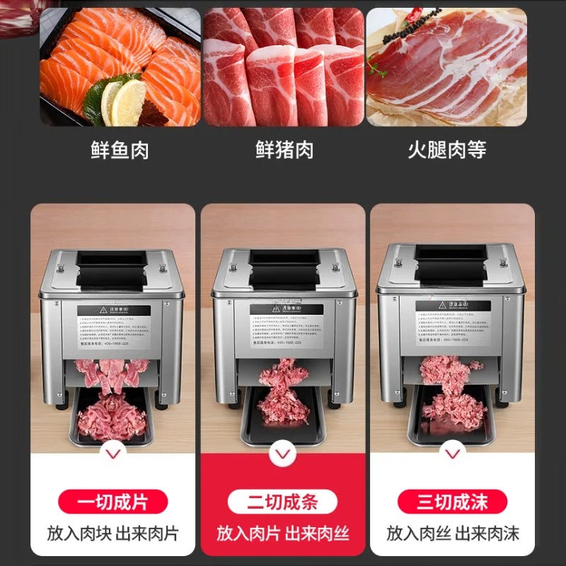 Automatic Meat Slicer Home - Elektrikli Et Dilimleme Makinesi Ticari Ev