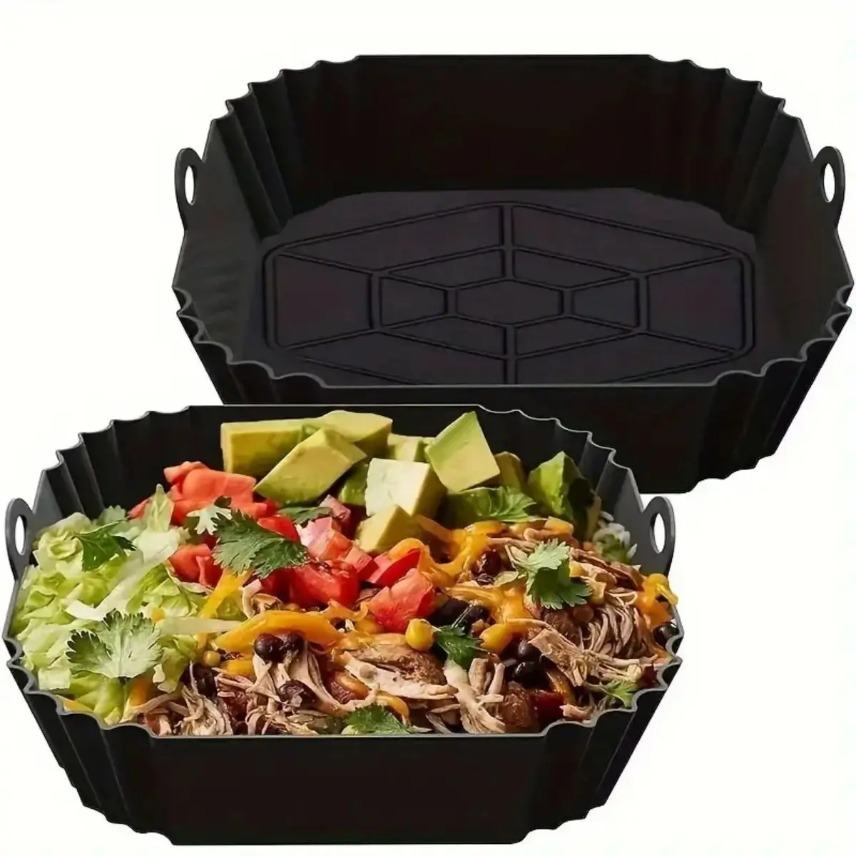 Yeniden kullanılabilir hava fr - Air Fryer Silicone Pot Liner incelemesi ve fiyatı