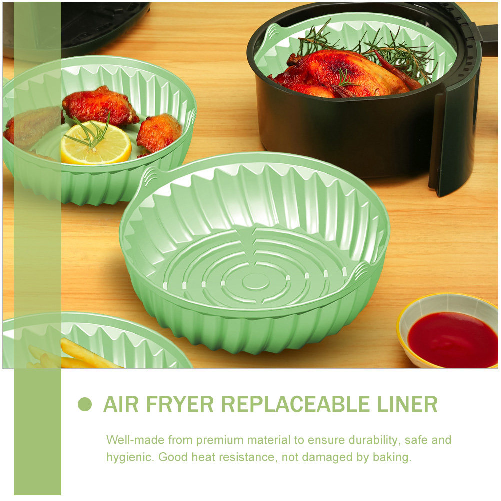 Yuvarlak Silikon Fırın Tepsisi - Air Fryer Silicone Pot Liner incelemesi ve fiyatı