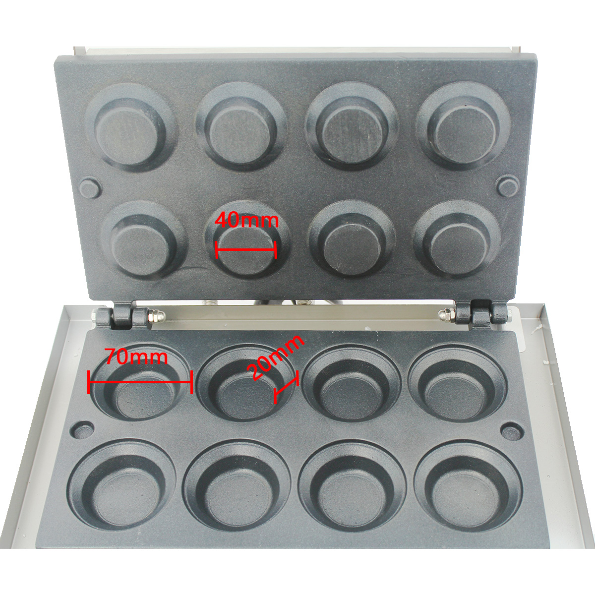 HPH2O Ticari Yapışmaz Elektrik - Mini Waffle Maker Machine incelemesi ve fiyatı