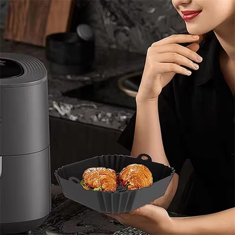 1 adet silikon hava fritöz ten - Air Fryer Silicone Pot Liner incelemesi ve fiyatı